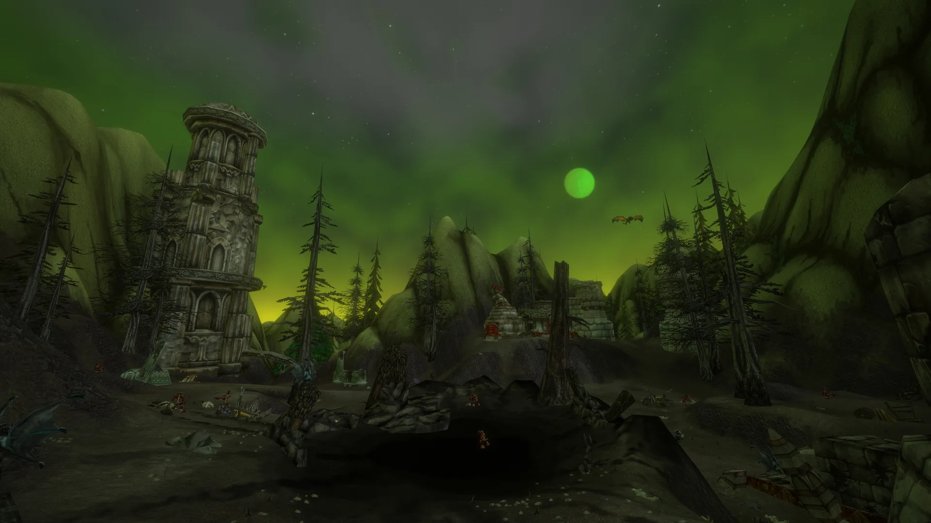 Mount Hyjal in WoW Forever